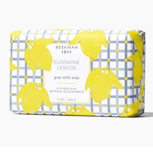 NWT Beekman 1802 Sunshine Lemon
Goat Milk Soap